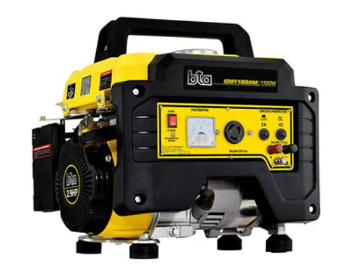 Generador Eléctrico (a gasolina) - Potencia 1.1 kVA - Motor 2.9 HP